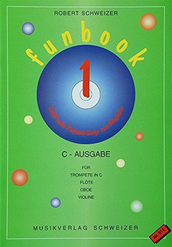Funbook1 für Trompete in C (Posaunenchor), Flöte,Oboe,Violine (incl. CD)