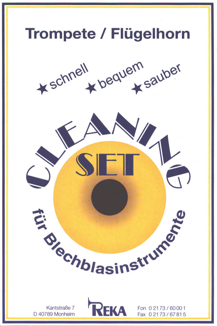 REKA Cleaning-Set TROMPETE, KORNETT, FLÜGELHORN