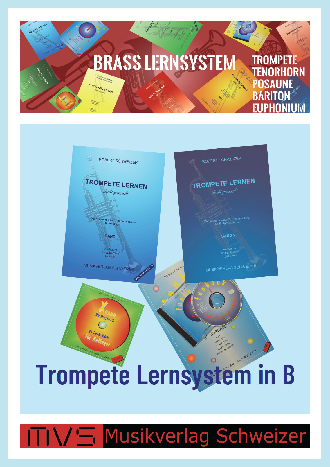 Trompete lernen - leicht gemacht Band2 (B-Notation)