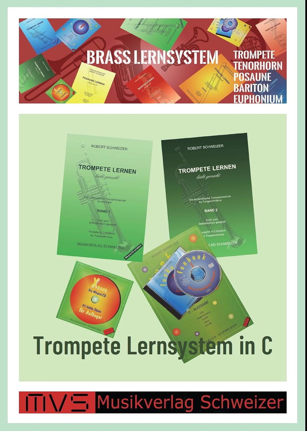 Trompete Lernsystem in C (für Posaunenchor)